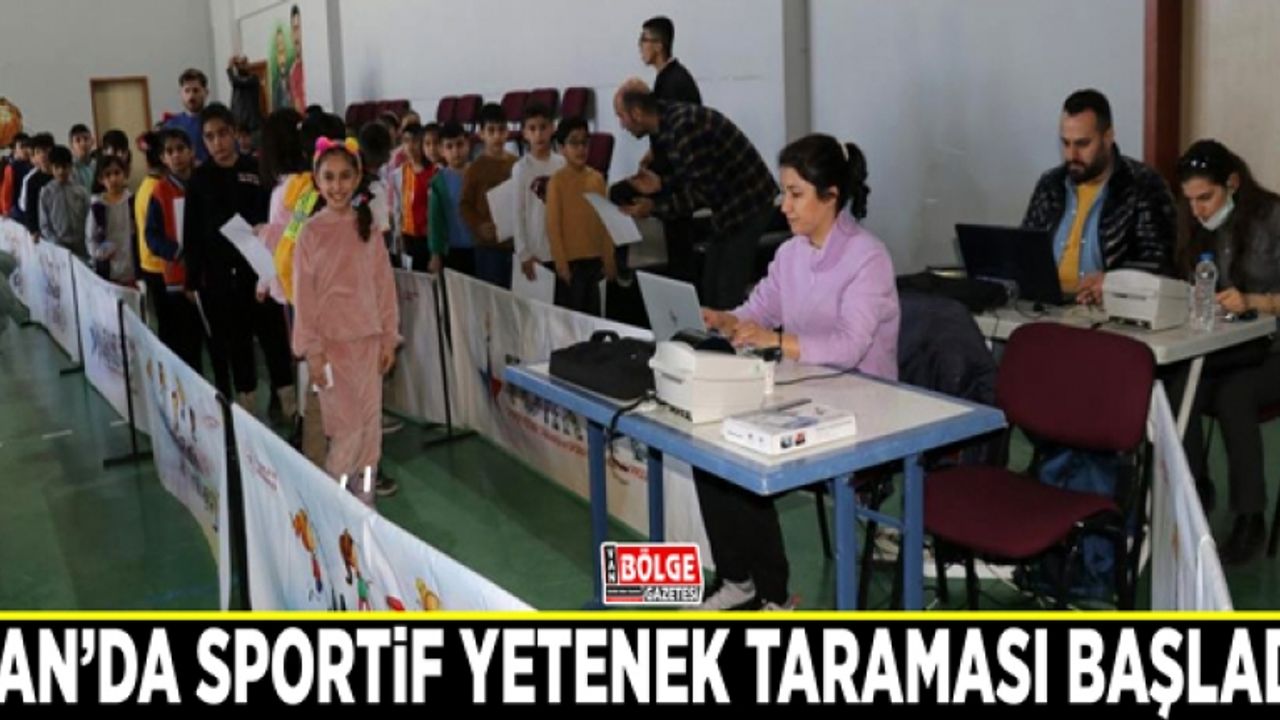 Van’da sportif yetenek taraması başladı
