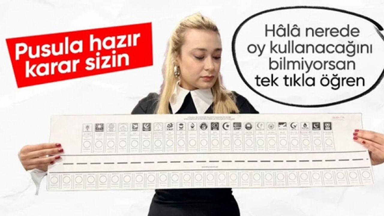 31 Mart yerel seçimlerinde nerede oy kullanacaksınız