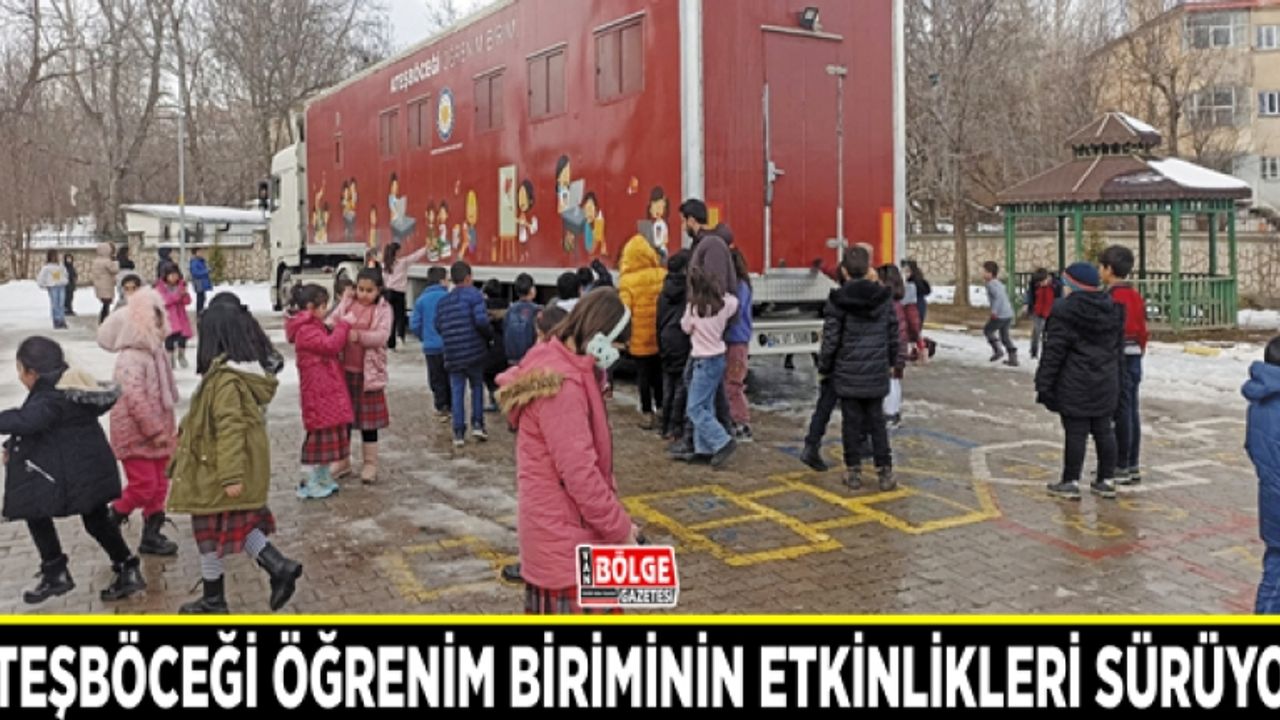 Ateşböceği öğrenim biriminin etkinlikleri sürüyor