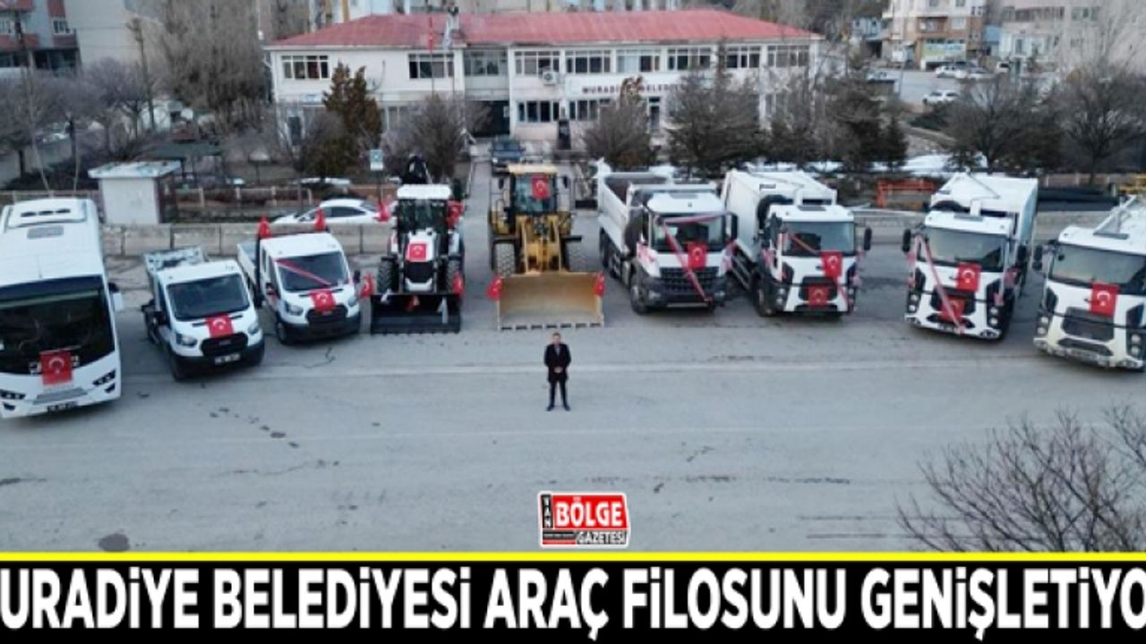 Muradiye Belediyesi araç filosunu genişletiyor