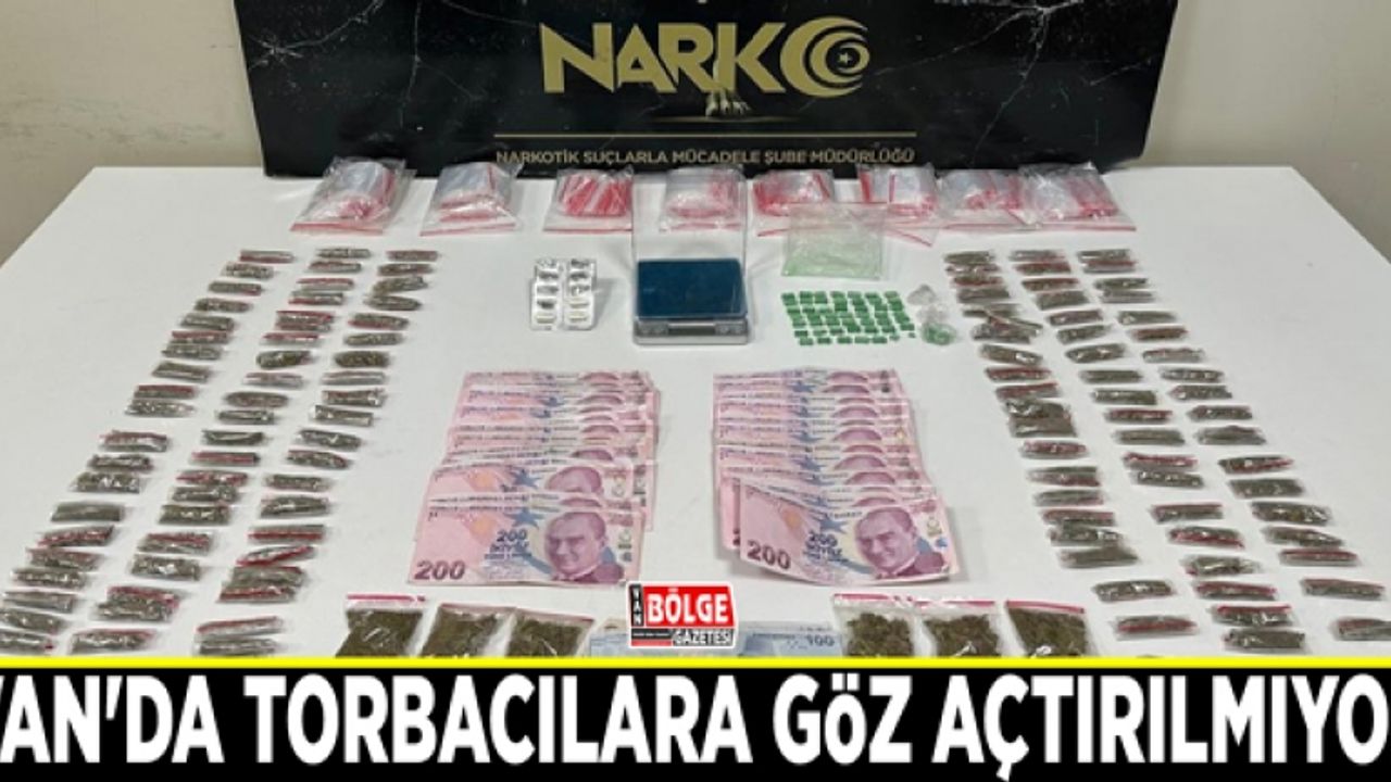 Van'da torbacılara göz açtırılmıyor