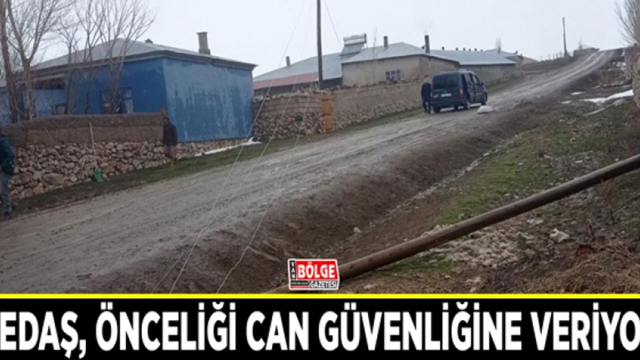 VEDAŞ, önceliği can güvenliğine veriyor