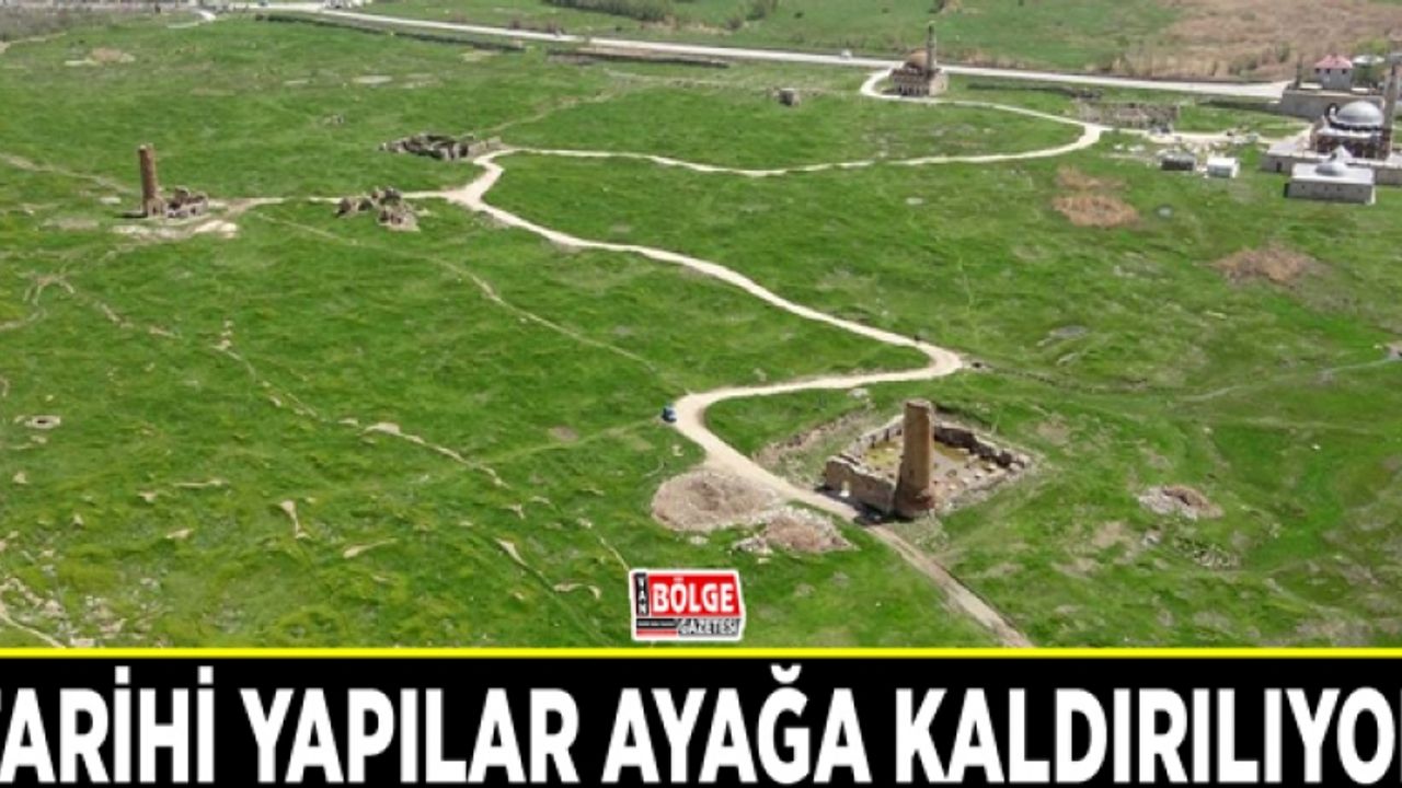 Eski Van Şehri’ndeki tarihi yapılar ayağa kaldırılıyor