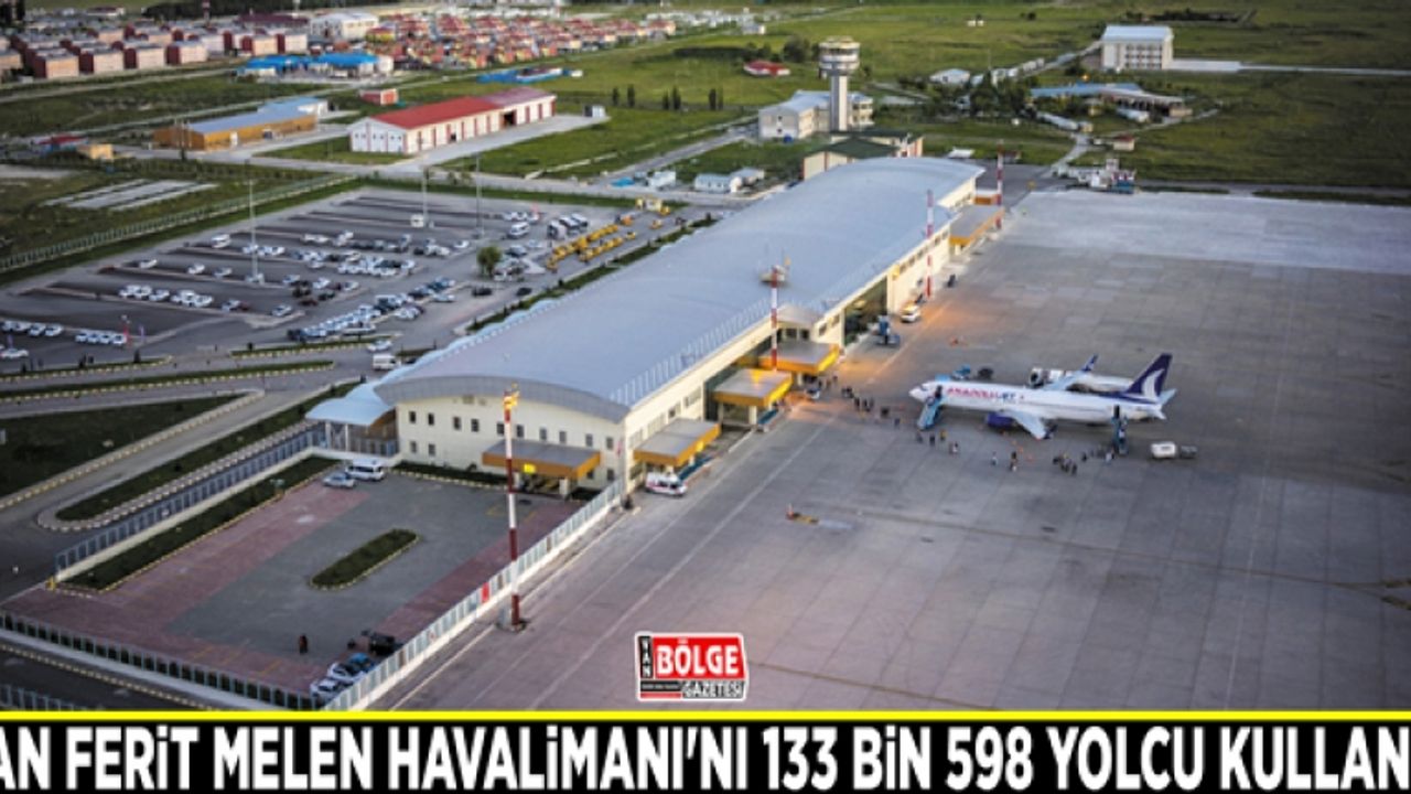 Van Ferit Melen Havalimanı'nı 133 bin 598 yolcu kullandı