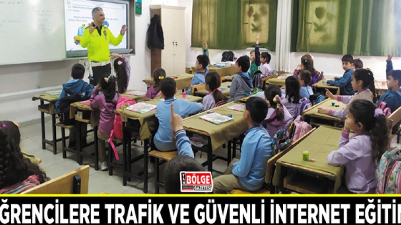 Van’da öğrencilere trafik ve güvenli internet eğitimi