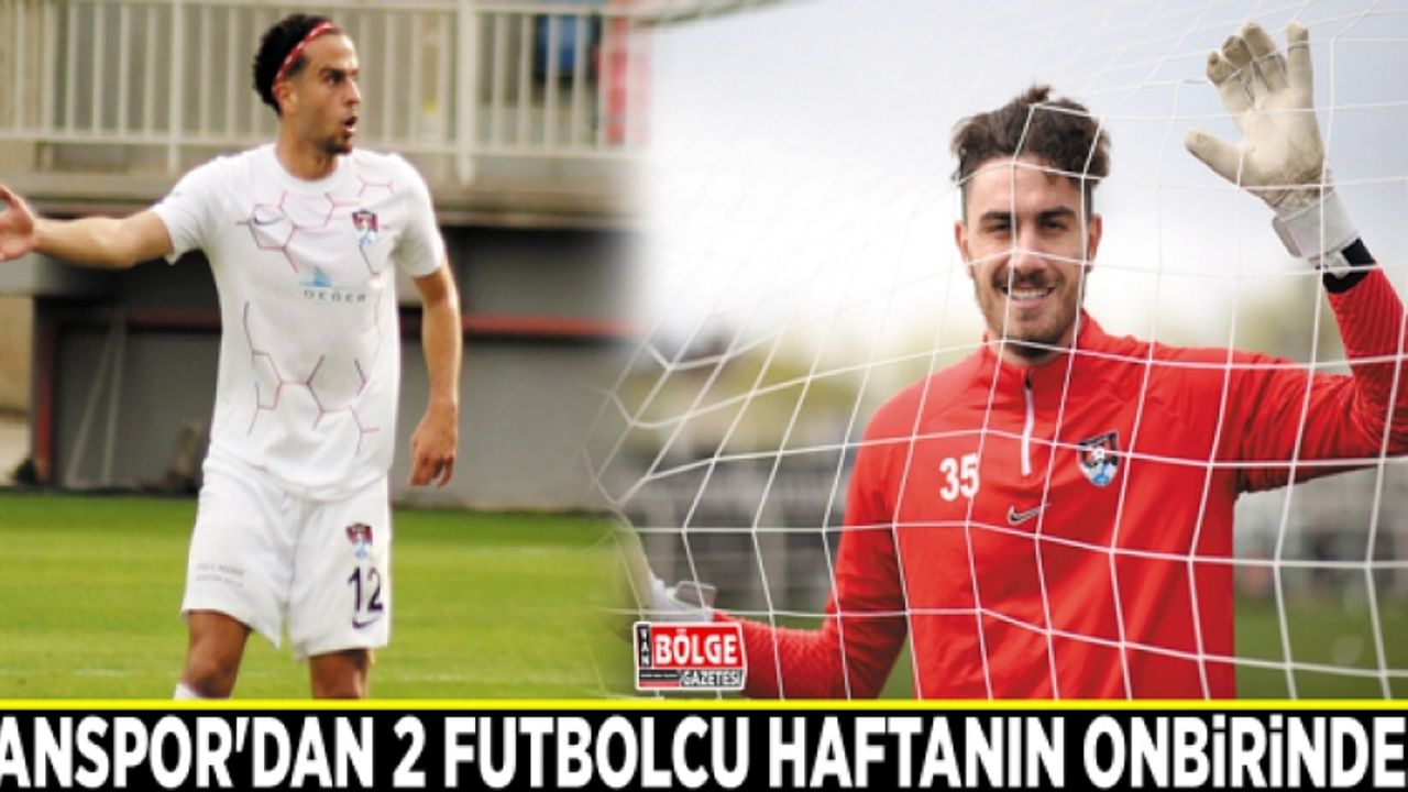 Vanspor'dan 2 futbolcu haftanın onbirinde...