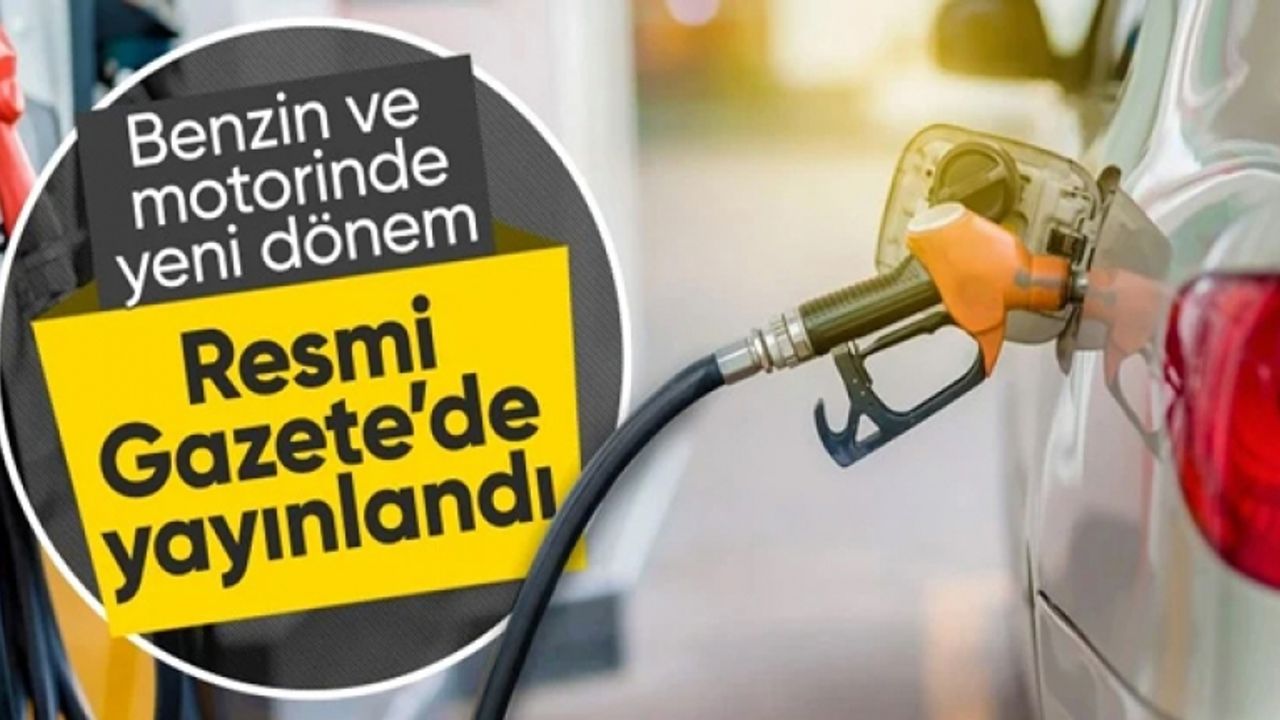 Akaryakıta fiyat farkı düzenlemesi Resmi Gazete'de