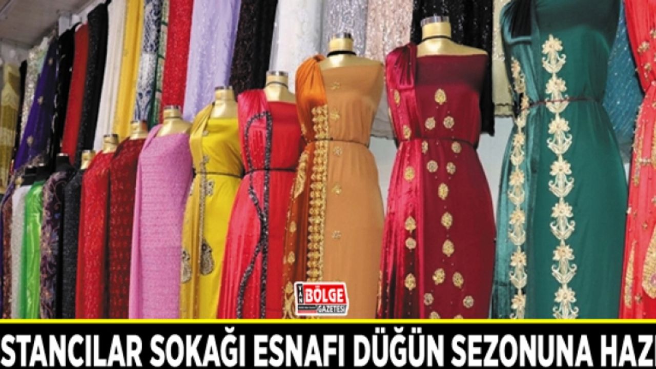 Fistancılar Sokağı esnafı düğün sezonuna hazır