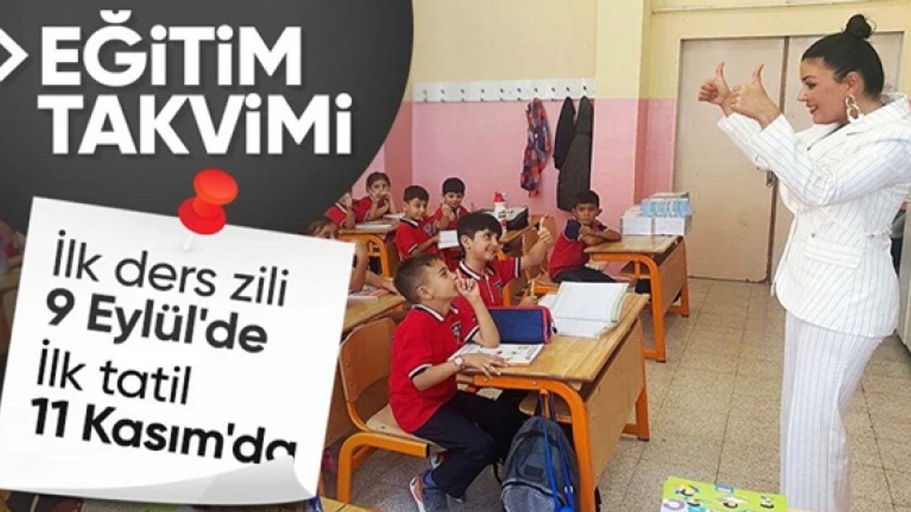 MEB, 2024-2025 eğitim öğretim yılı takvimini açıkladı