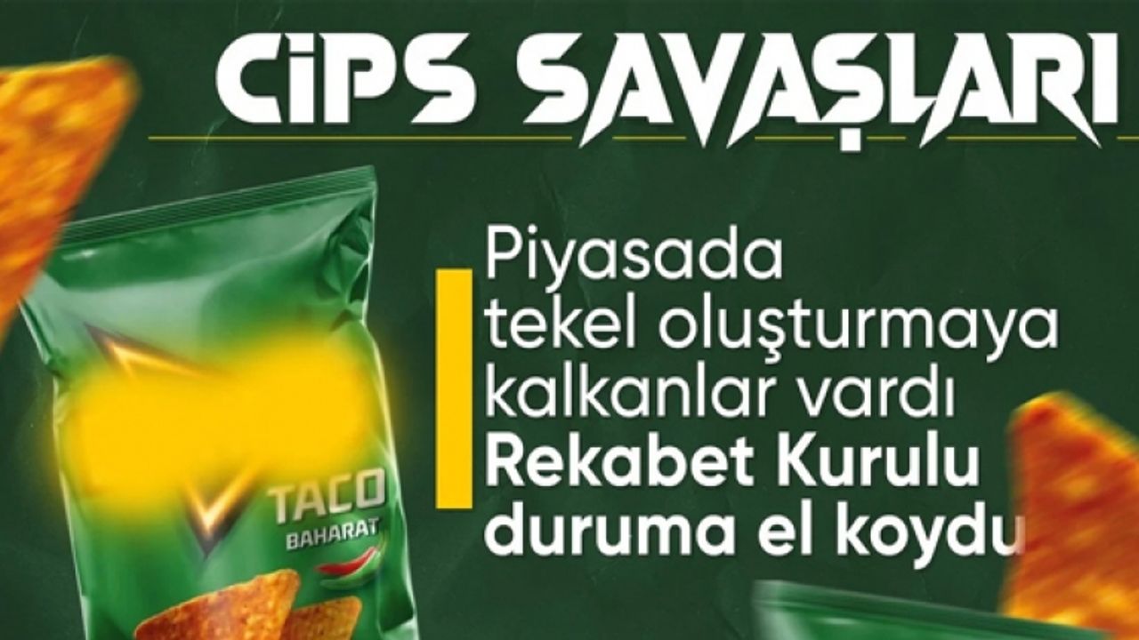 Rekabet Kurumu'ndan Frito Lay Gıda hakkında soruşturma