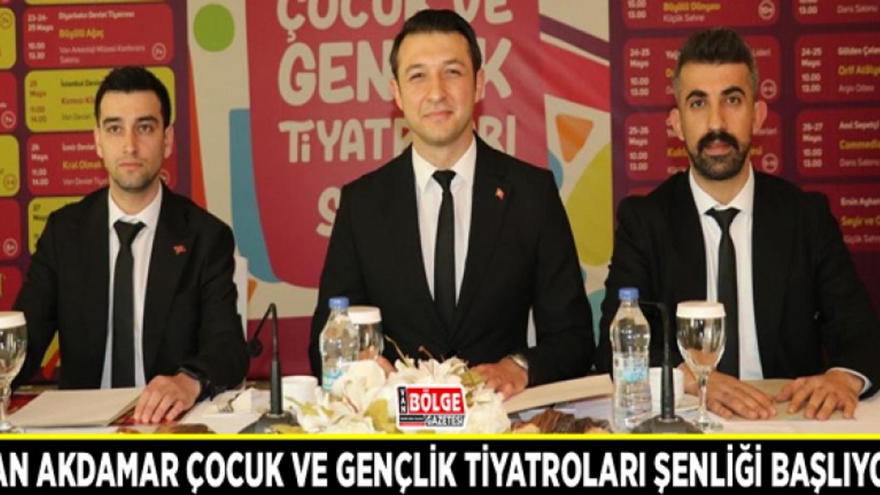 Van Akdamar Çocuk ve Gençlik Tiyatroları Şenliği başlıyor