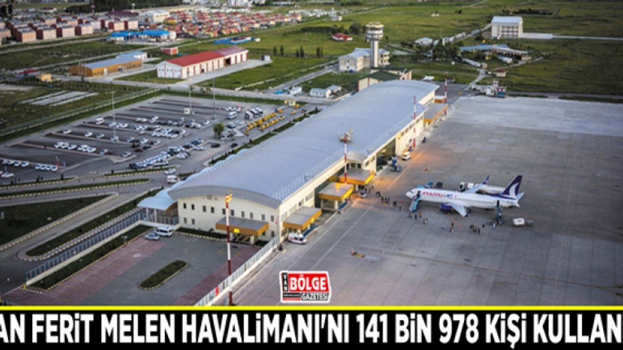 Van Ferit Melen Havalimanı'nı 141 bin 978 kişi kullandı