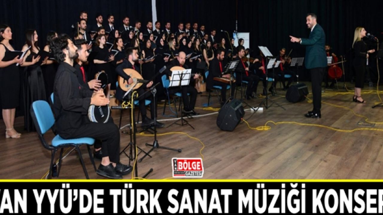 Van YYÜ’de Türk Sanat Müziği konseri