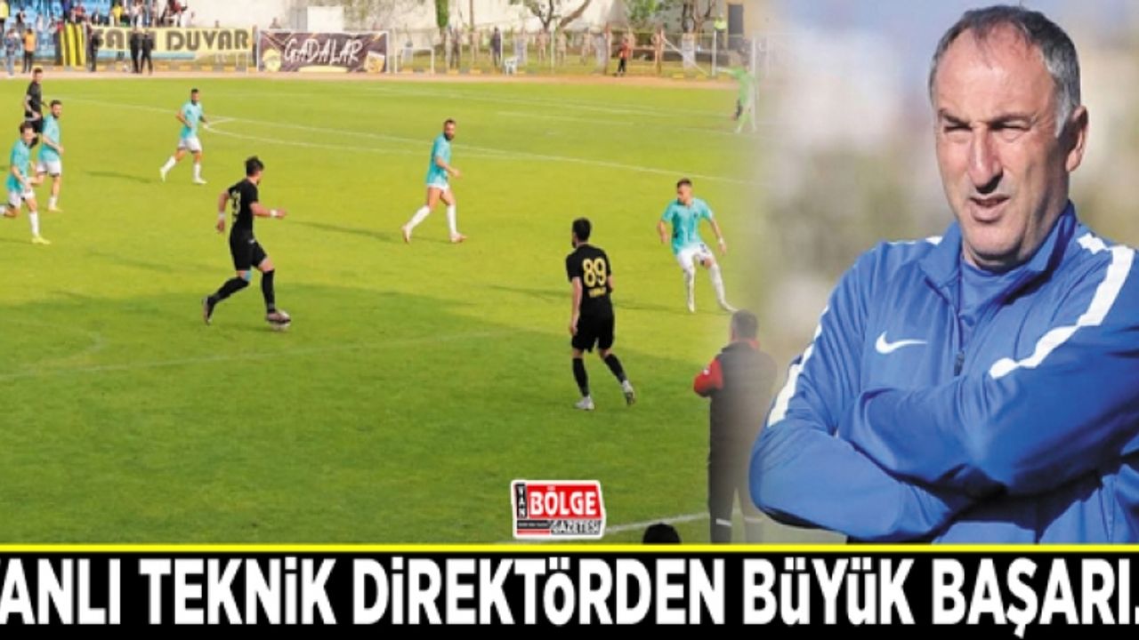 Vanlı teknik direktörden büyük başarı…