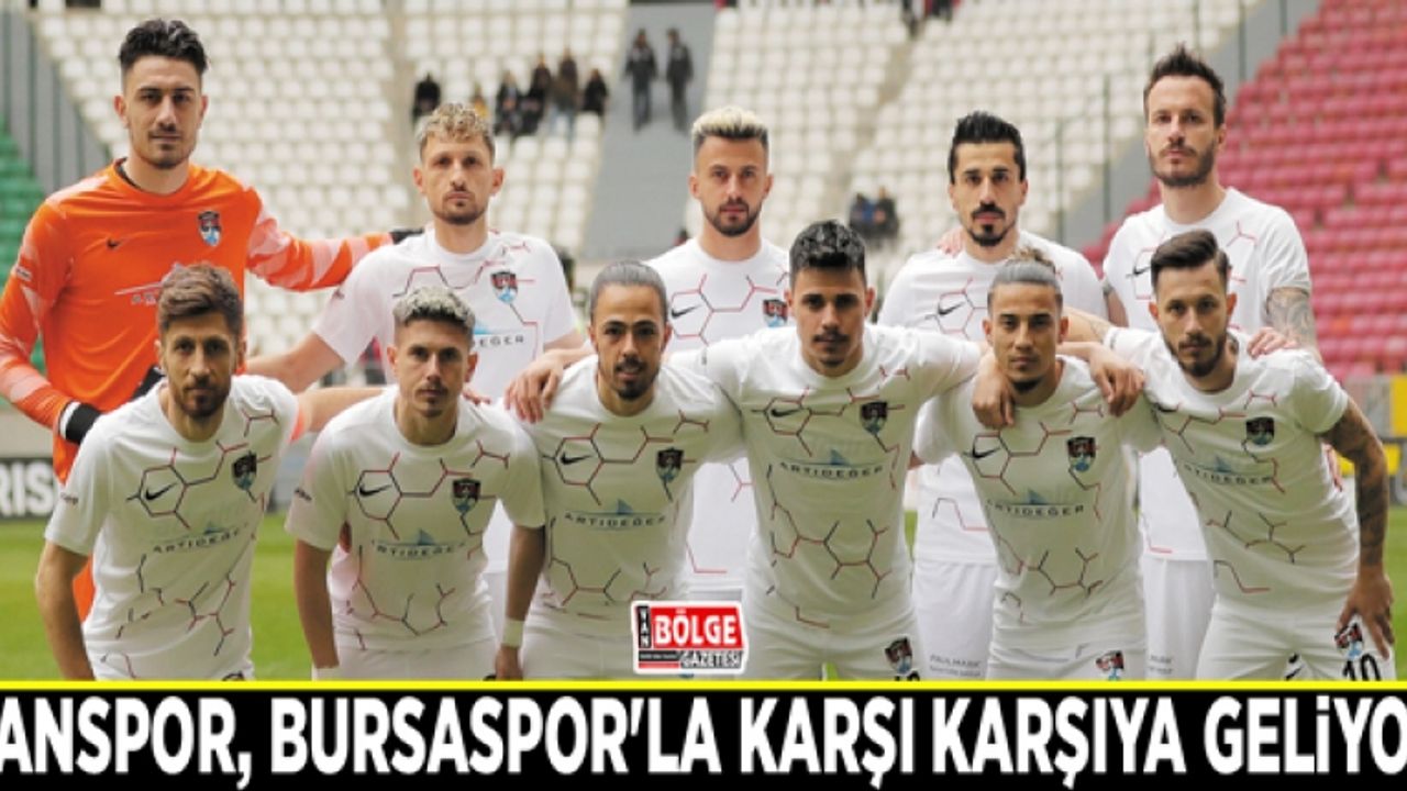 Vanspor, Bursaspor'la karşı karşıya geliyor