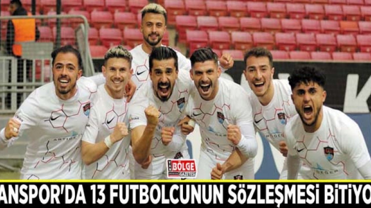 Vanspor'da 13 futbolcunun sözleşmesi bitiyor