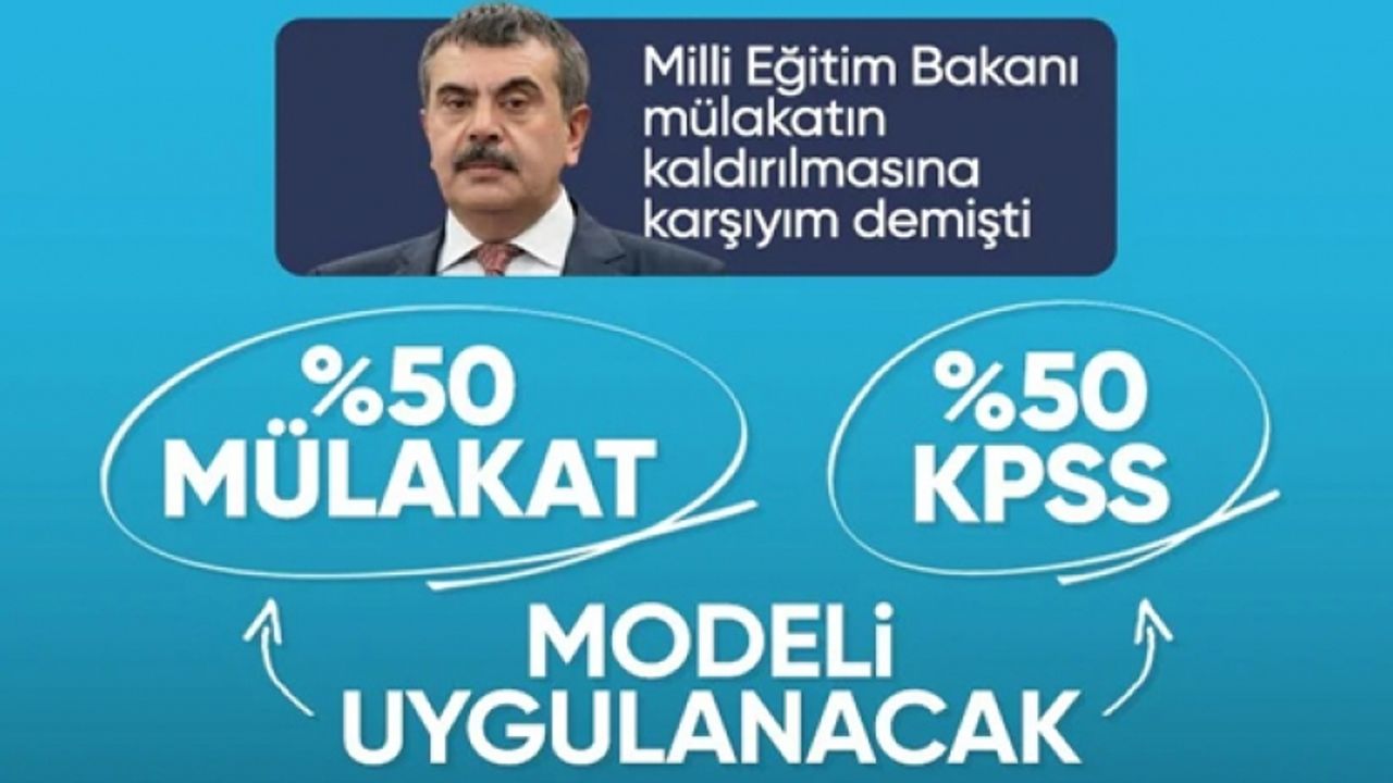 Yusuf Tekin açıkladı: Atama yönetmeliği değişiyor