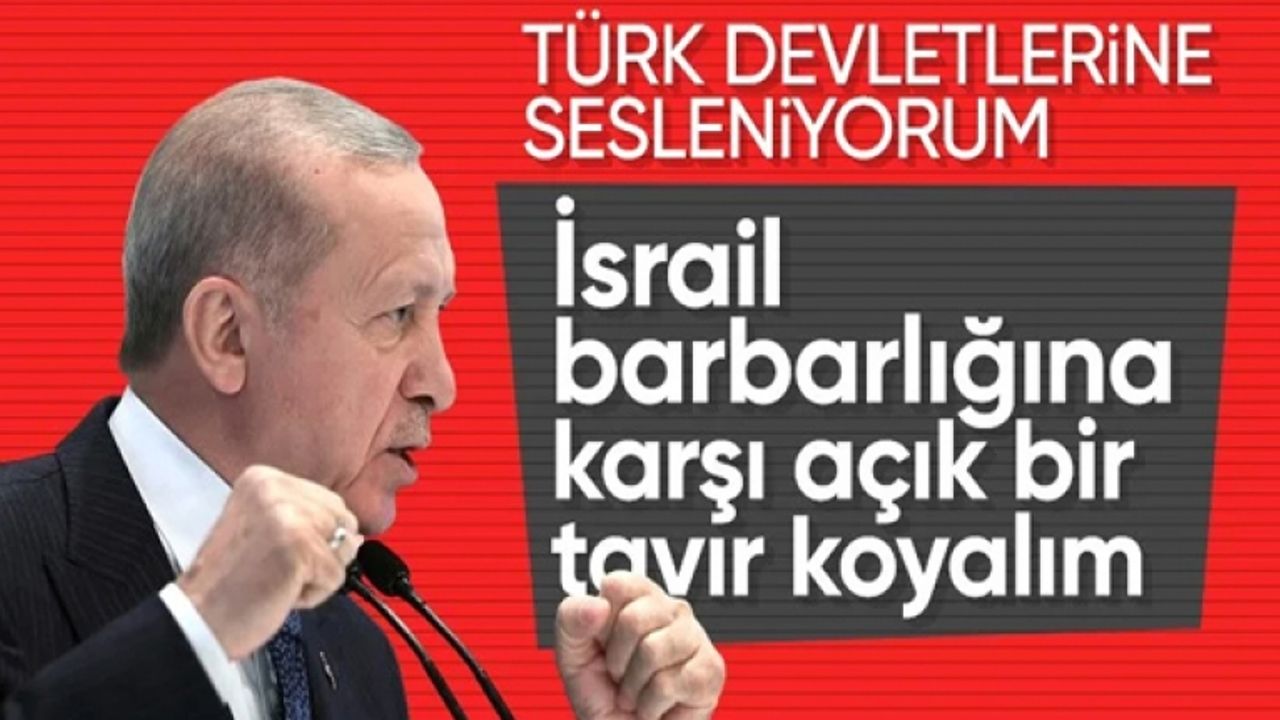 Cumhurbaşkanı Erdoğan: Gazze’de katledilen sadece çocuklar değil insanlıktır