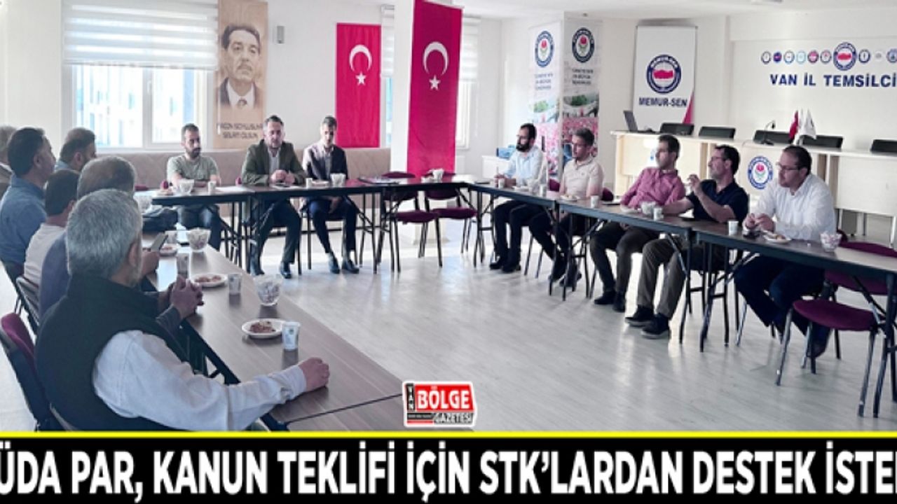 HÜDA PAR, kanun teklifi için STK’lardan destek istedi