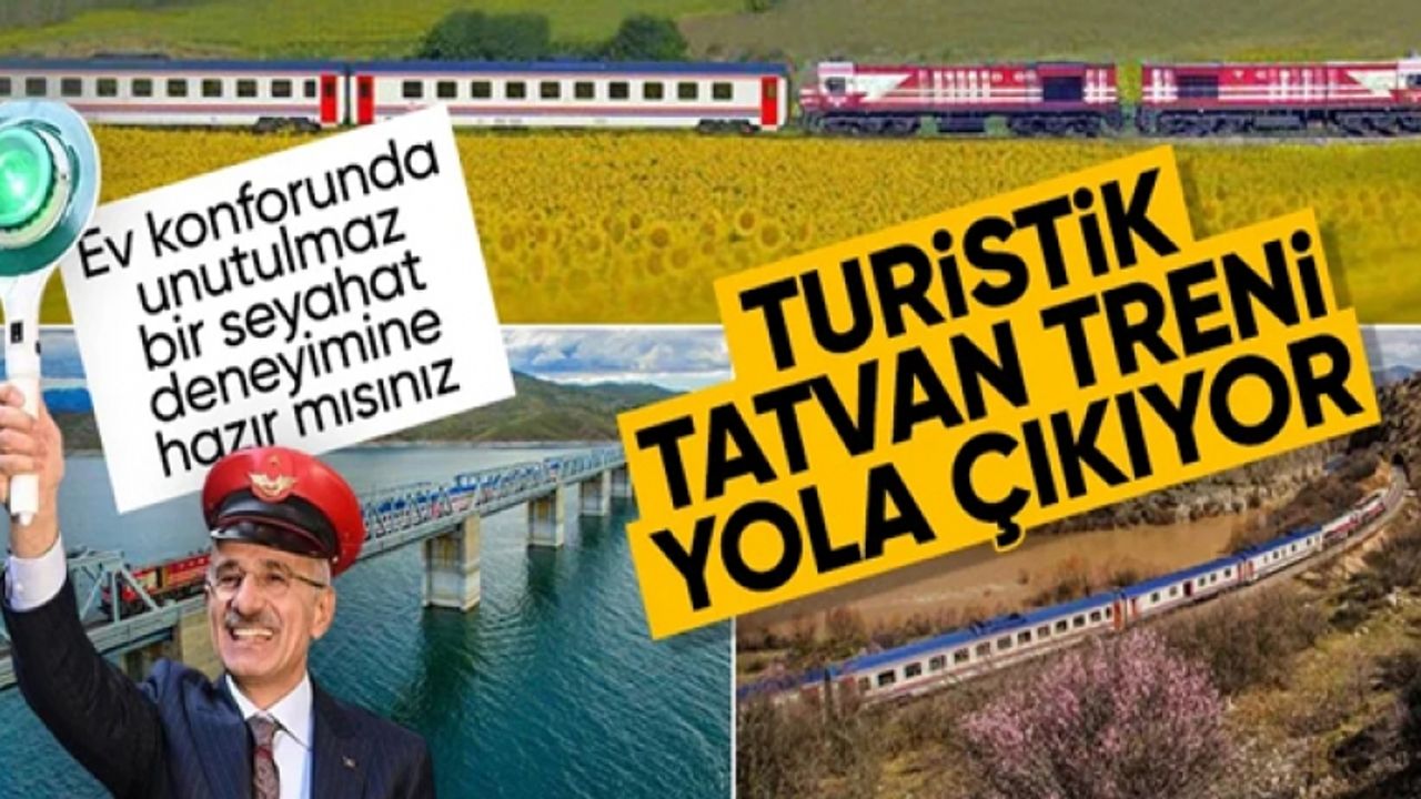 Turistik Tatvan Treni yola çıkıyor