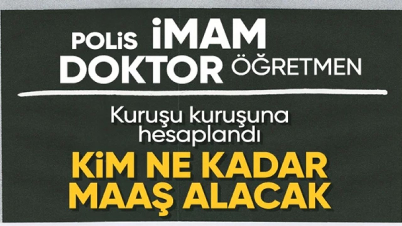 2024 memur zam oranları belli oldu