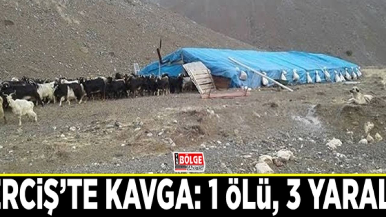 Erciş’te kavga: 1 ölü, 3 yaralı