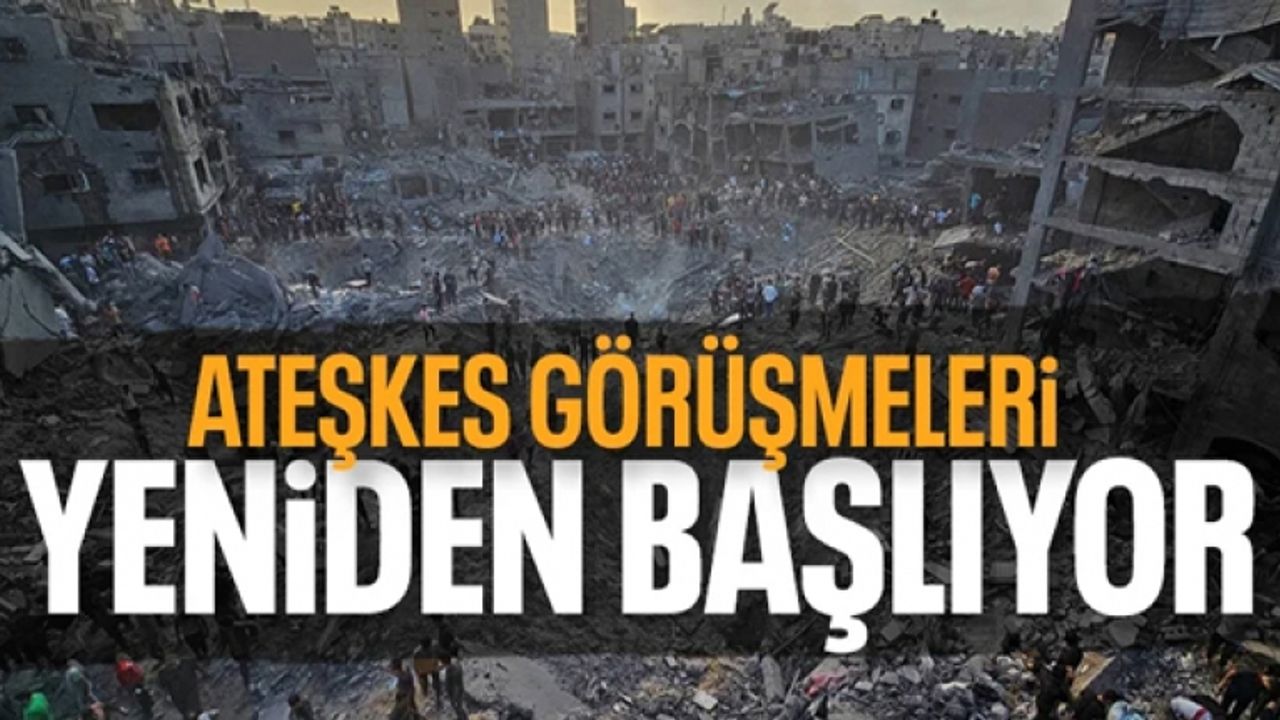 Hamas ve İsrail arasında müzakereler yeniden başlayacak