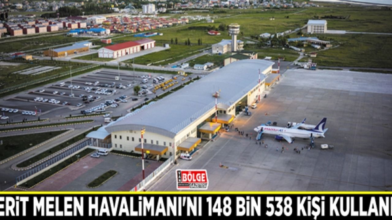 Van Ferit Melen Havalimanı'nı 148 bin 538 kişi kullandı