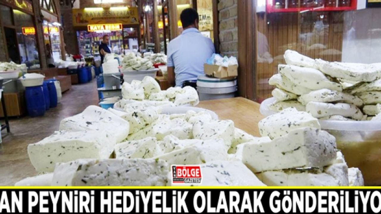 Van Peyniri hediyelik olarak gönderiliyor