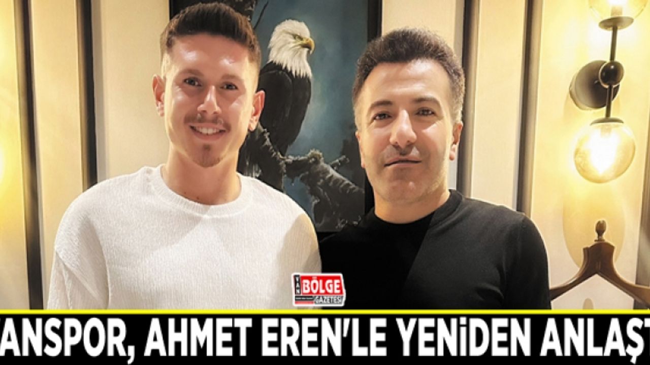 Vanspor, Ahmet Eren'le yeniden anlaştı