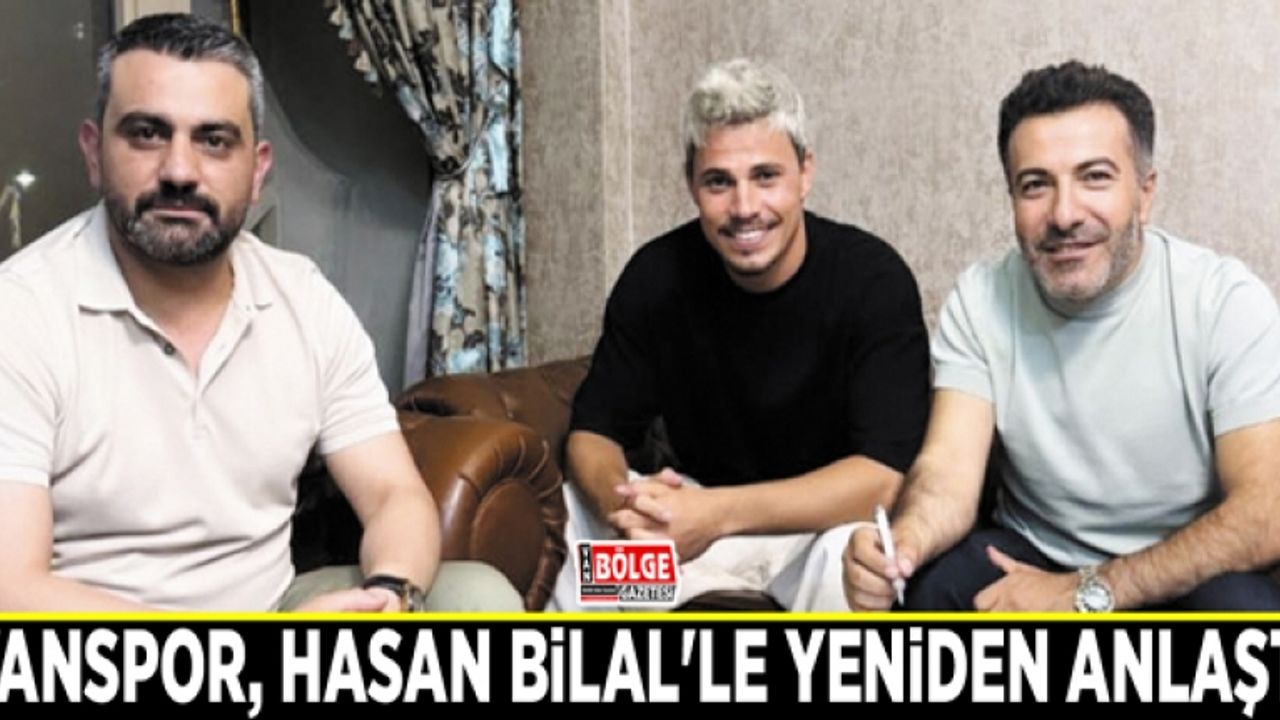 Vanspor, Hasan Bilal'le yeniden anlaştı