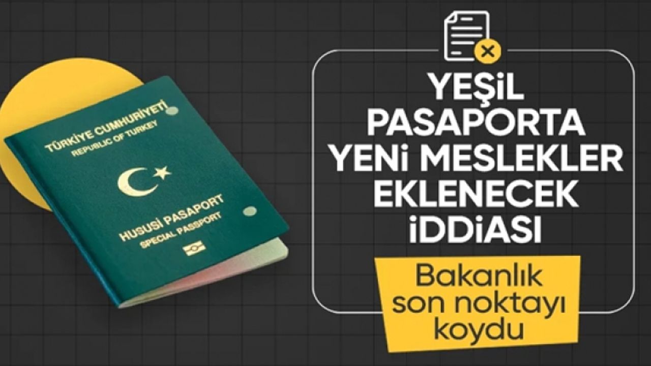 Ömer Bolat'tan yeşil pasaport açıklaması