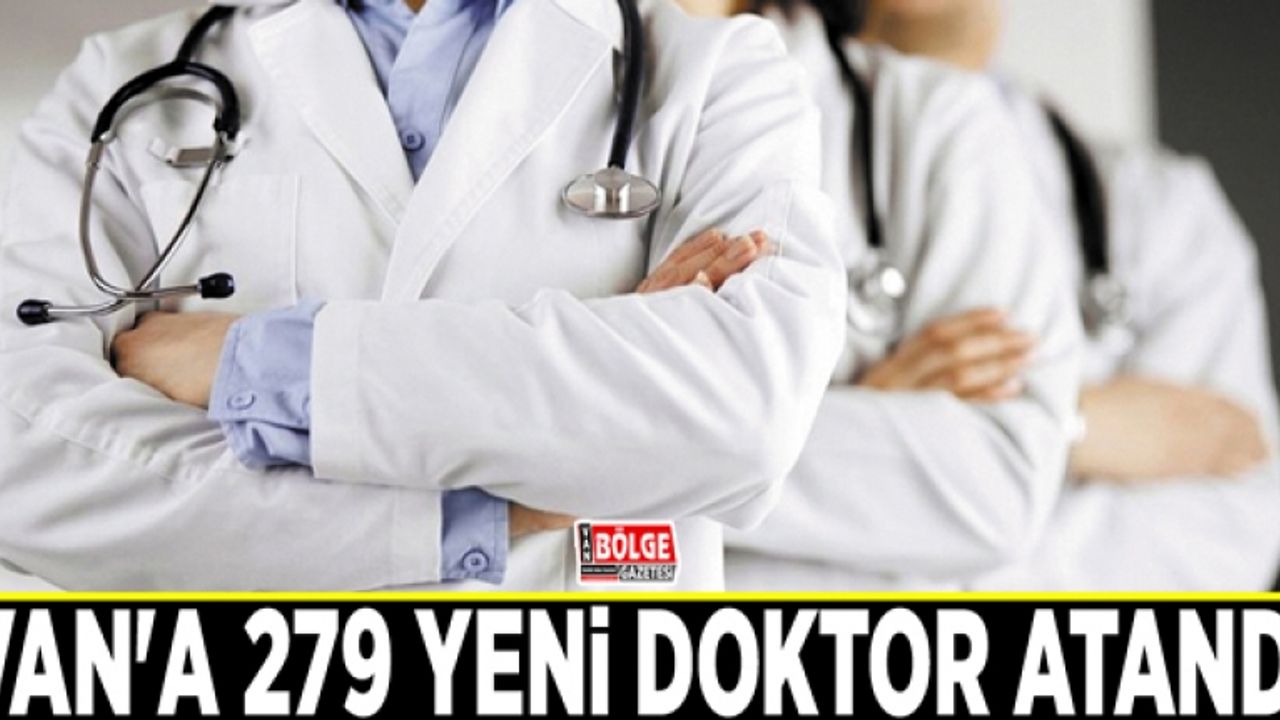 Van'a 279 yeni doktor atandı