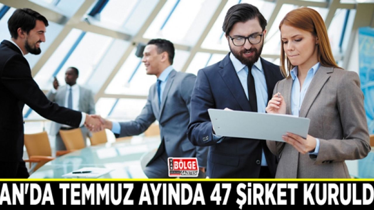 Van'da Temmuz ayında 47 şirket kuruldu