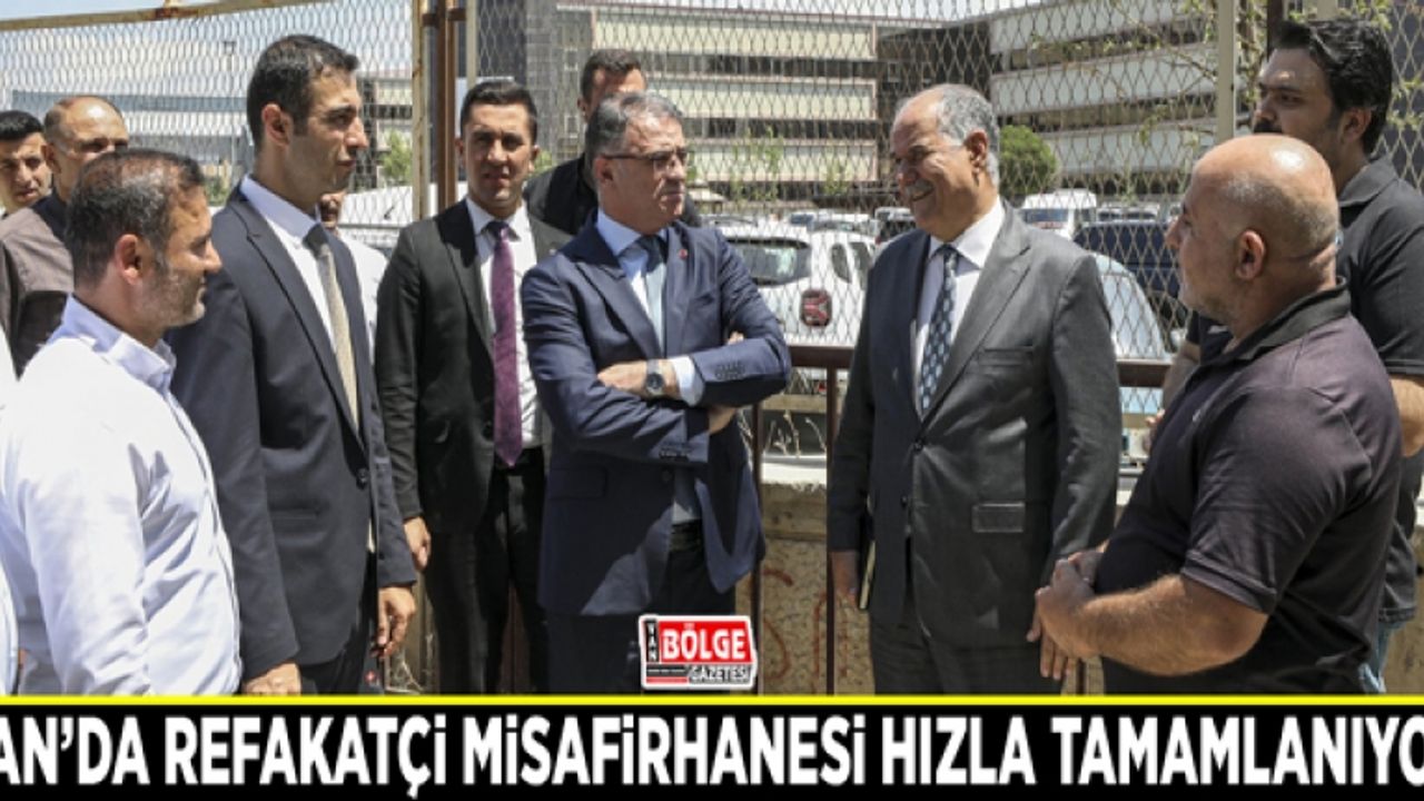 Van’da refakatçi misafirhanesi hızla tamamlanıyor