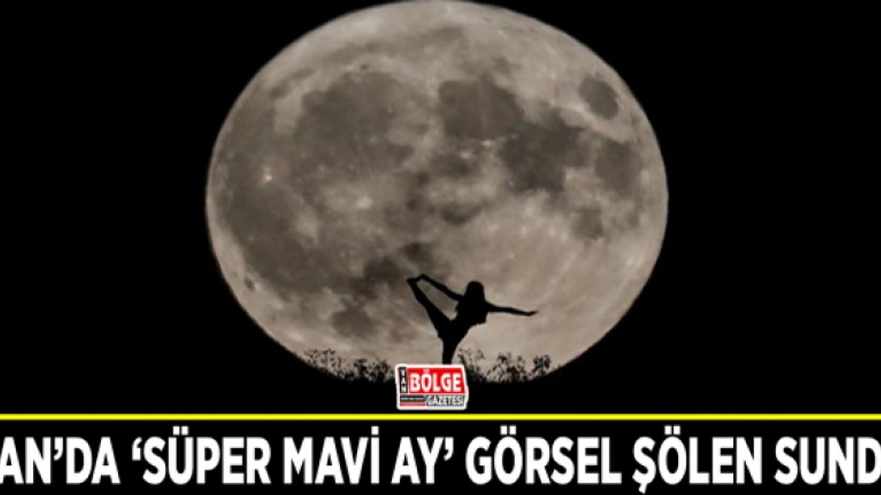 Van’da ‘Süper Mavi Ay’ görsel şölen sundu
