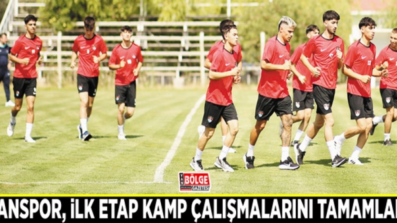 Vanspor, ilk etap kamp çalışmalarını tamamladı