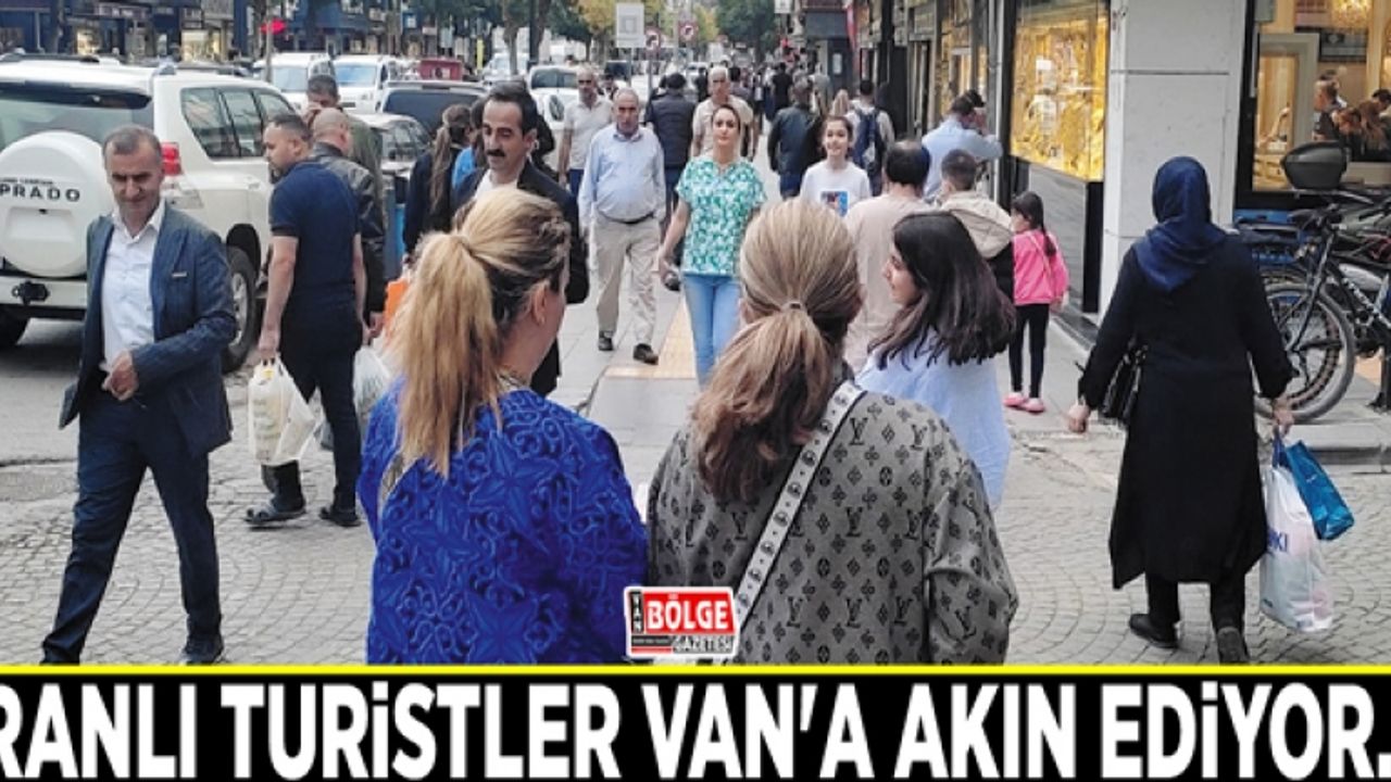 İranlı turistler Van'a akın ediyor…