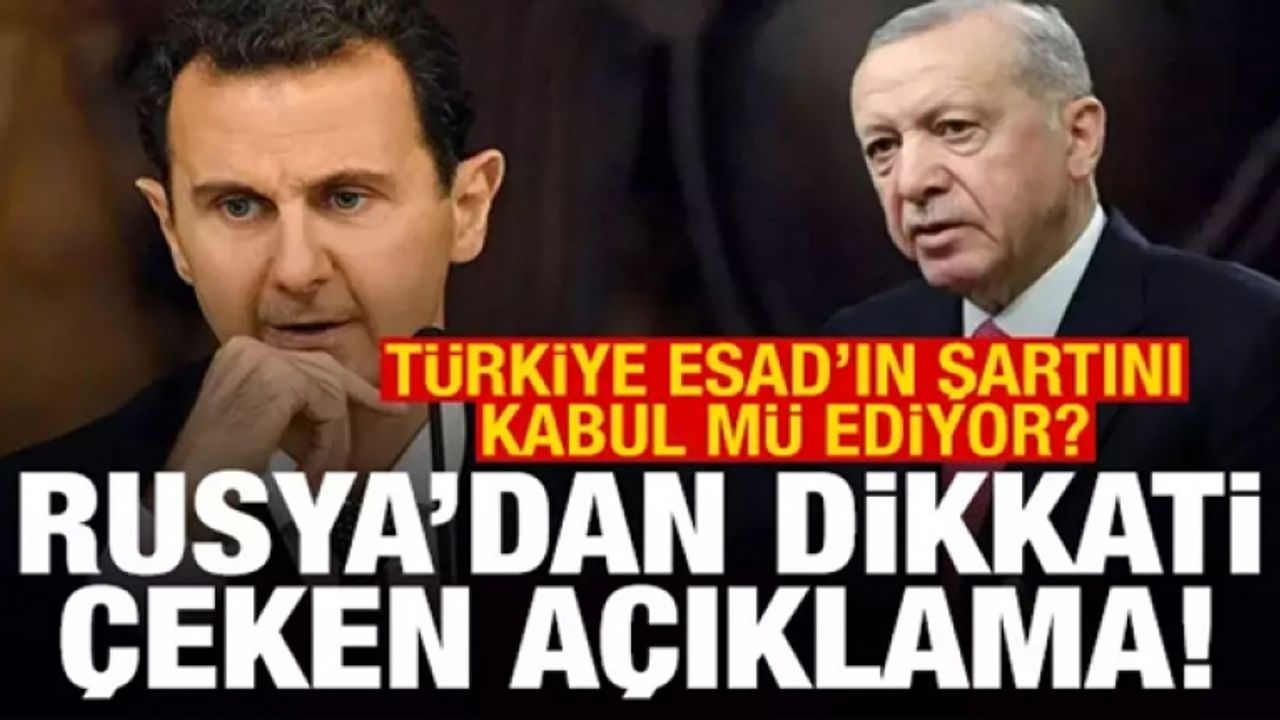 Türkiye, Suriye'den çekilmeye hazır ama...