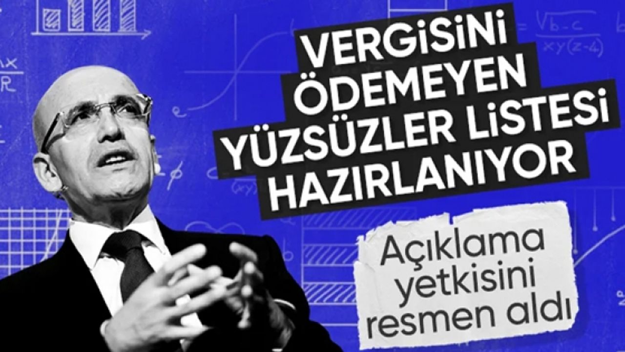 Vergi borçlularının açıklanmasına ilişkin tebliğ yayınlandı