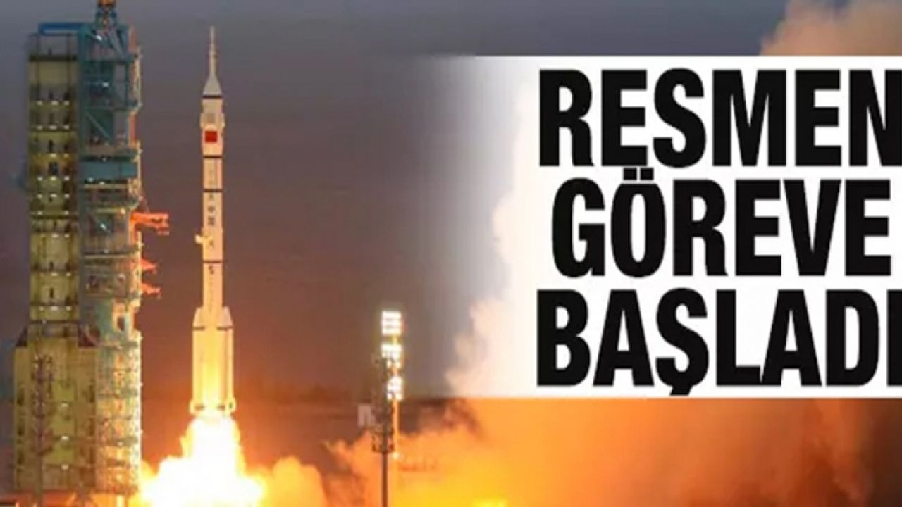 Çin’in 'Shenzhou-19' resmen göreve başladı