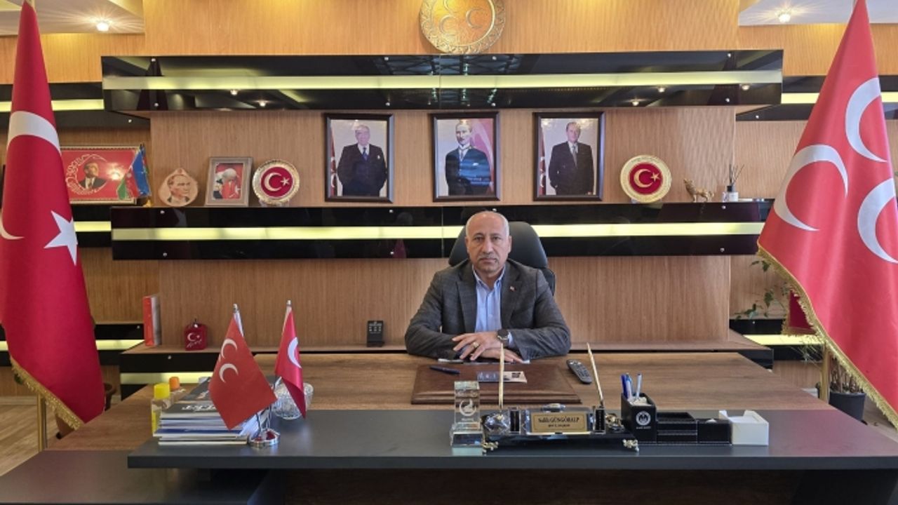 MHP Van İl Başkanı Güngöralp’tan Bahçeli'ye Destek