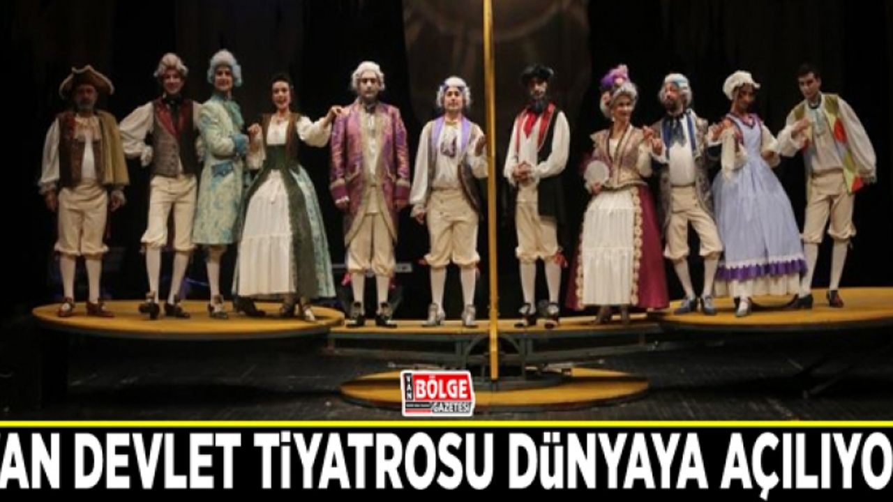 Van Devlet Tiyatrosu dünyaya açılıyor