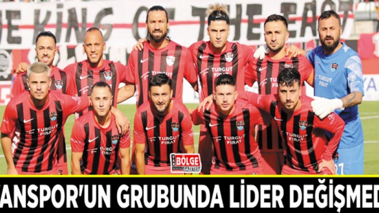 Vanspor'un grubunda lider değişmedi
