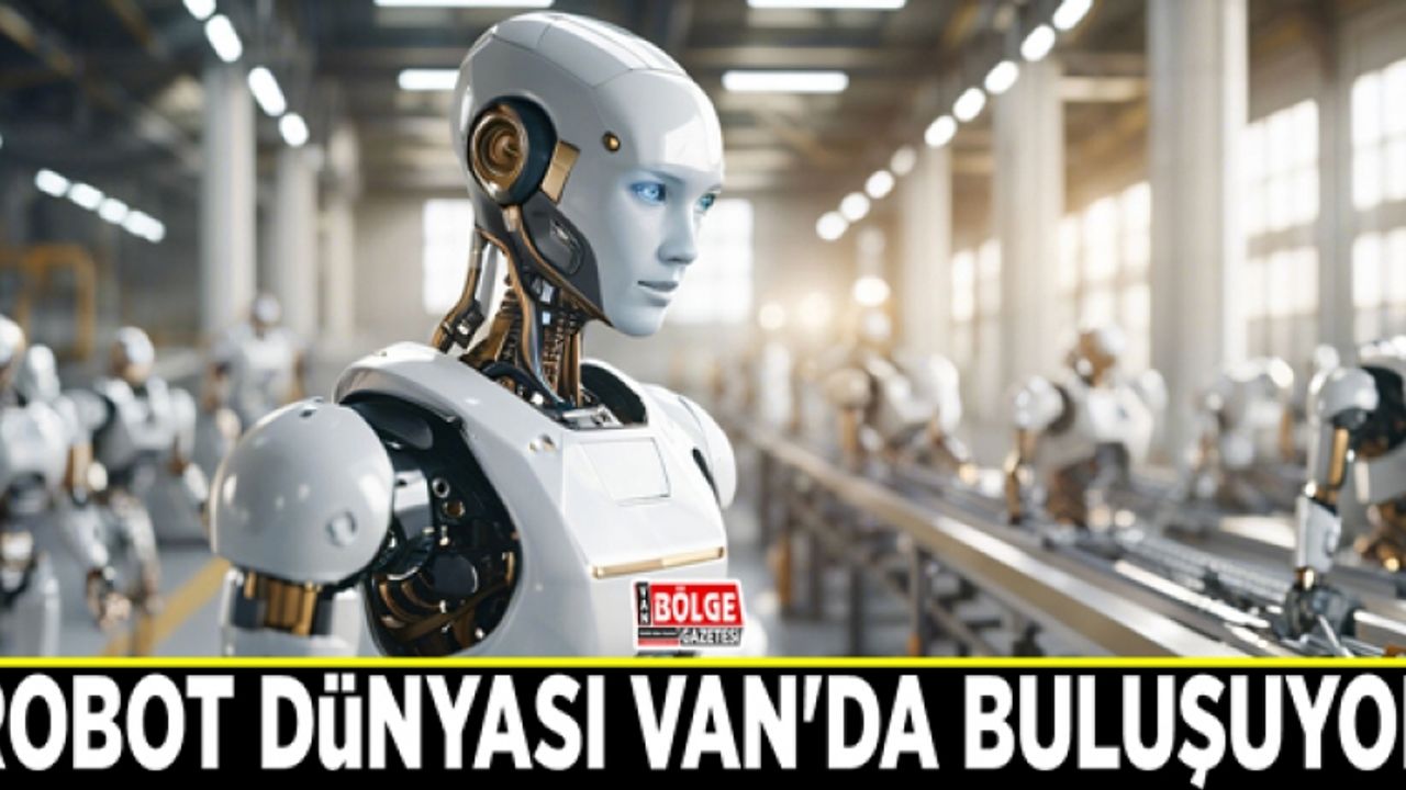 Robot dünyası Van'da buluşuyor