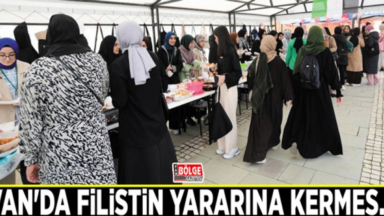 Van'da Filistin yararına kermes…