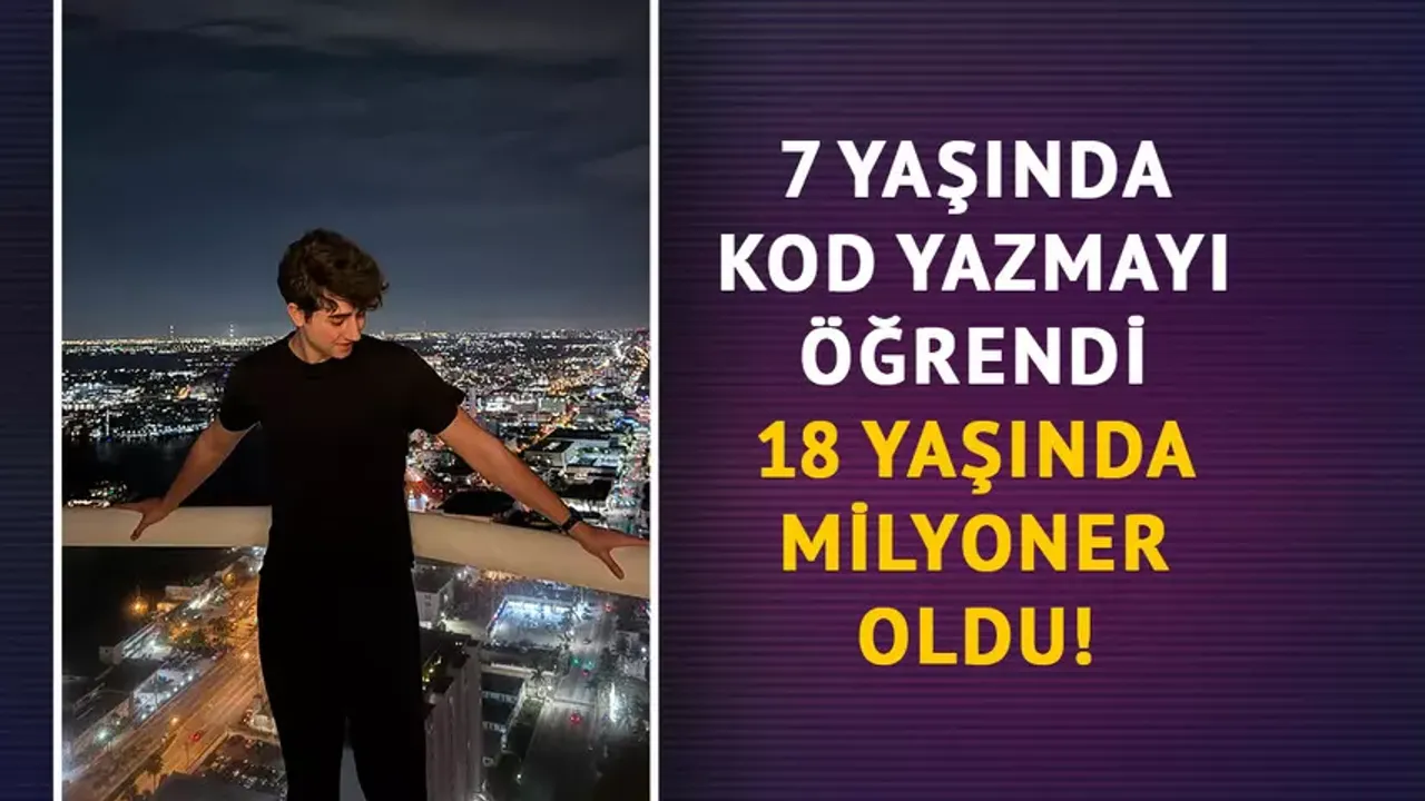 7 yaşında kod yazmayı öğrendi, 18 yaşında milyoner oldu! - Van Haber |  Bölge Gazetesi Van