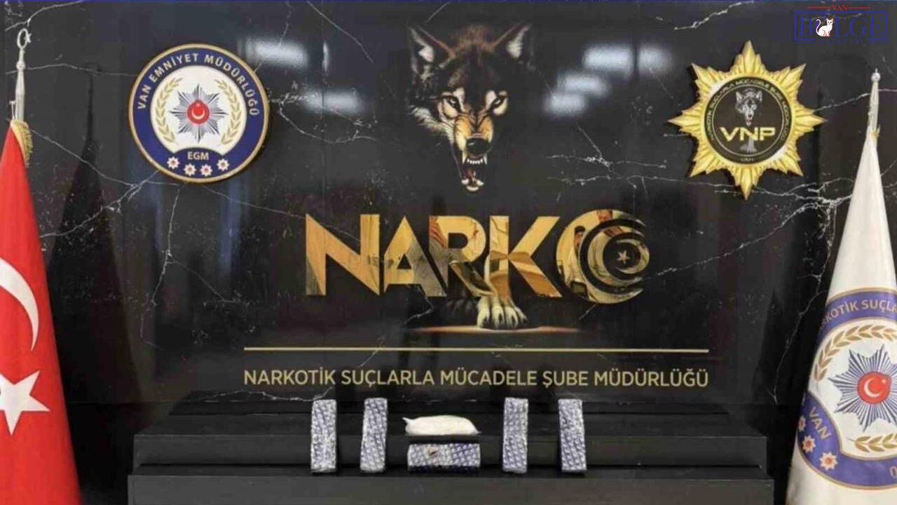 Van'da Uyuşturucu Operasyonu: 4 Kilo Eroin ve Tutuklama Şoku!