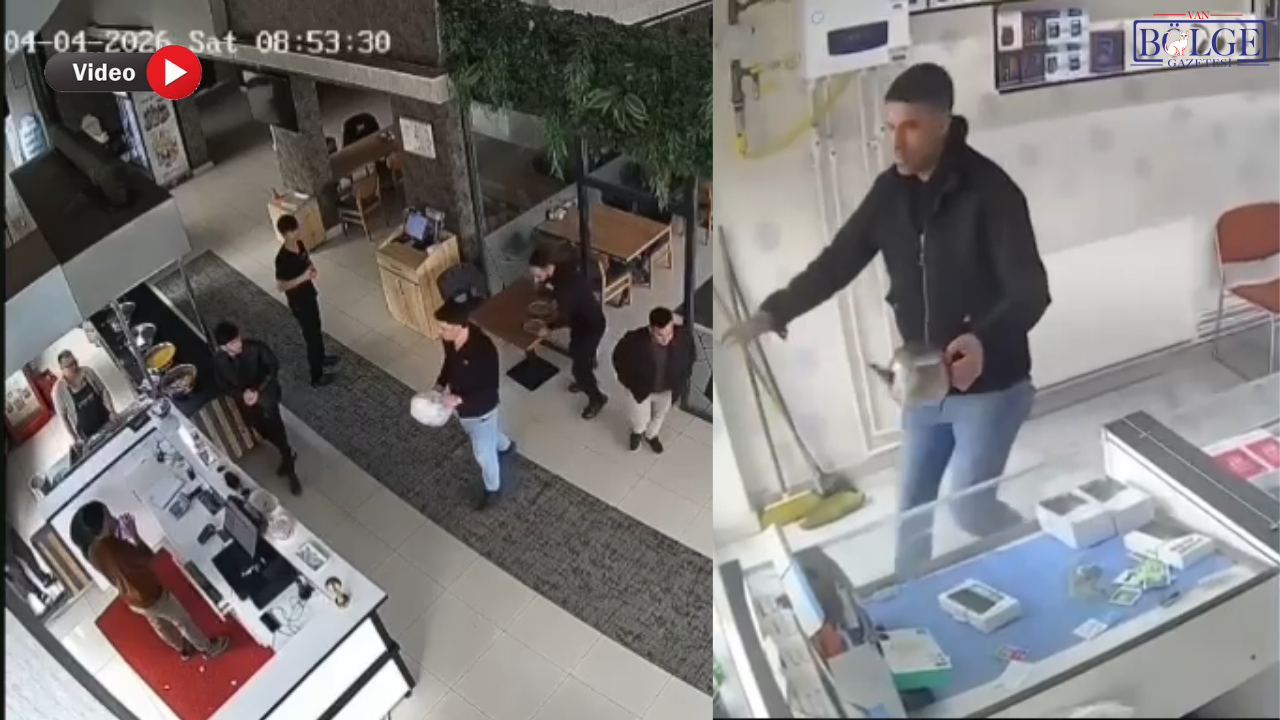 Van'da Deprem Anı Güvenlik Kamerasına Yansıdı mı?