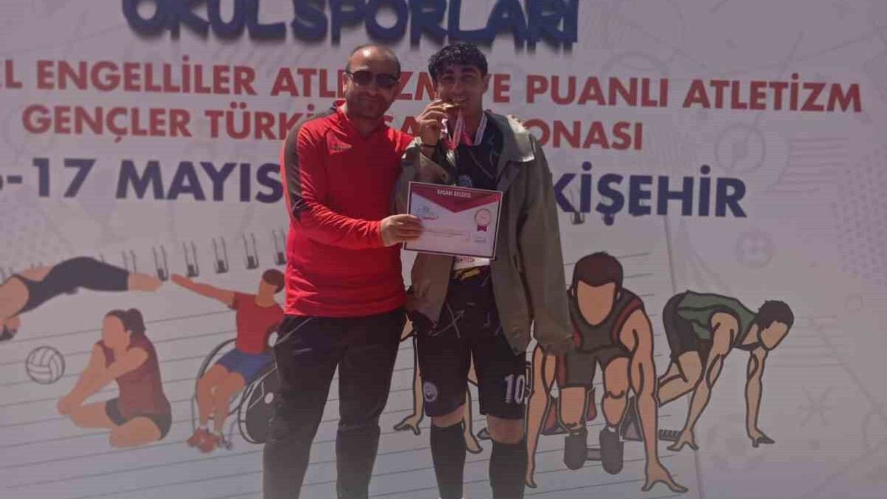 Vanlı genç Türkiye birincisi oldu